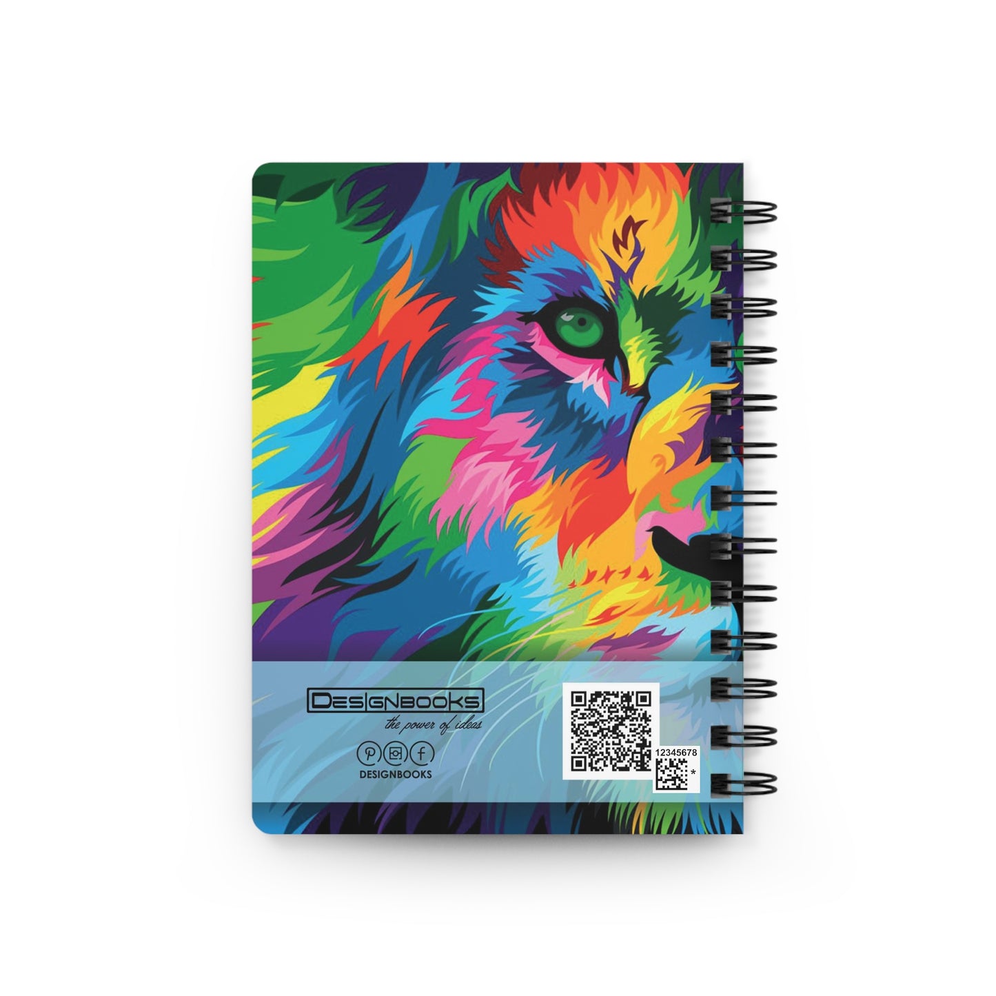 Lion full colors Spiral Bound Journal