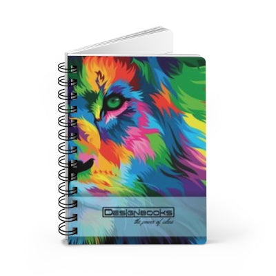 Lion full colors Spiral Bound Journal