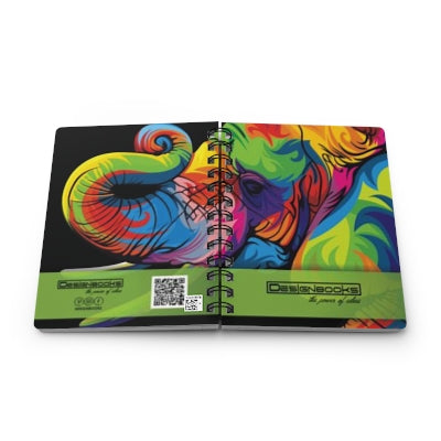 Elephant full color Spiral Bound Journal