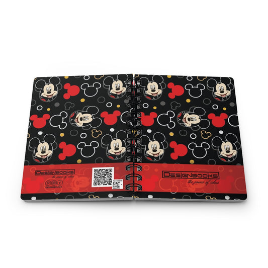 Mickey full color Spiral Bound Journal